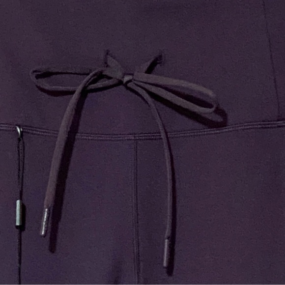 Spyder Active/Sport Leggings L Purple High Waisted Stretch Pockets Comfort NWT - Picture 4 of 9